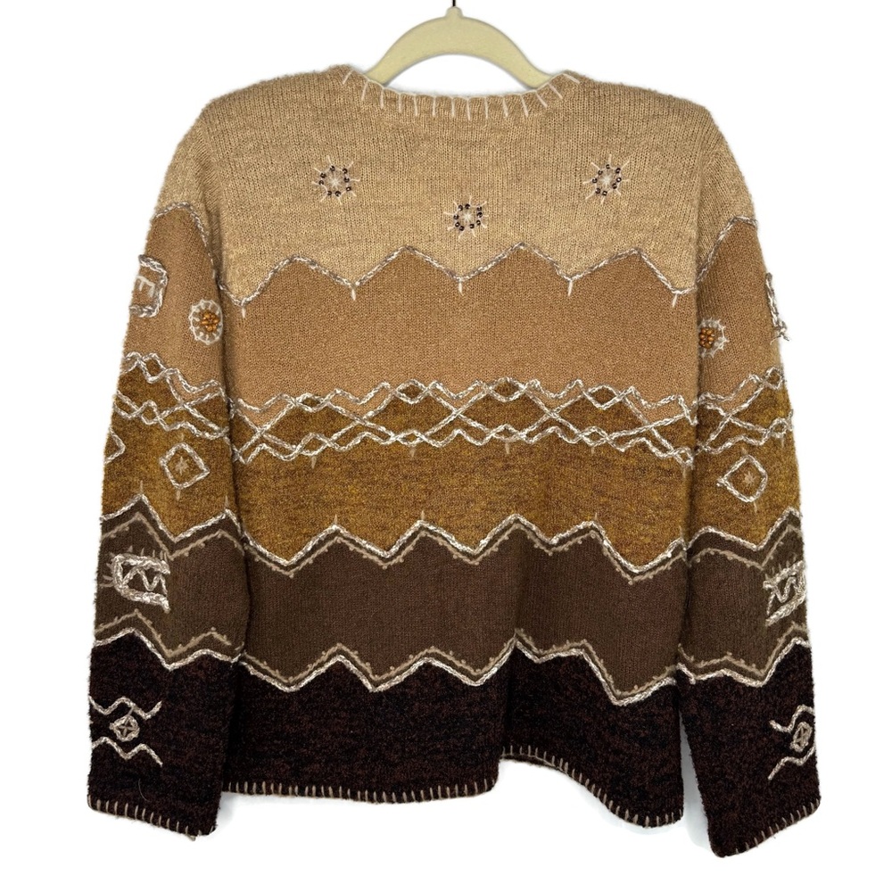 Vintage Design Options by Phillip & Jane Gordon Desert Southwest Cardigan - Picture 2 of 8